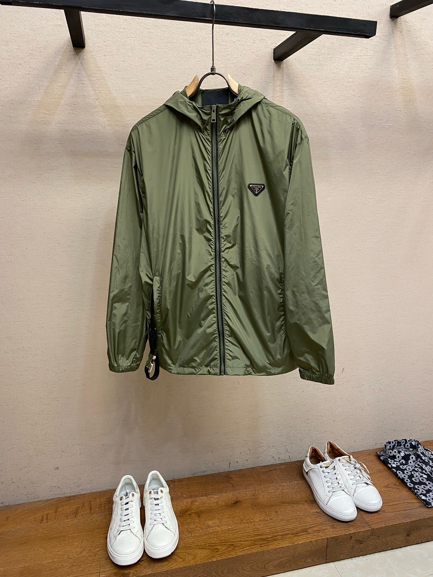 Veste Prada kaki