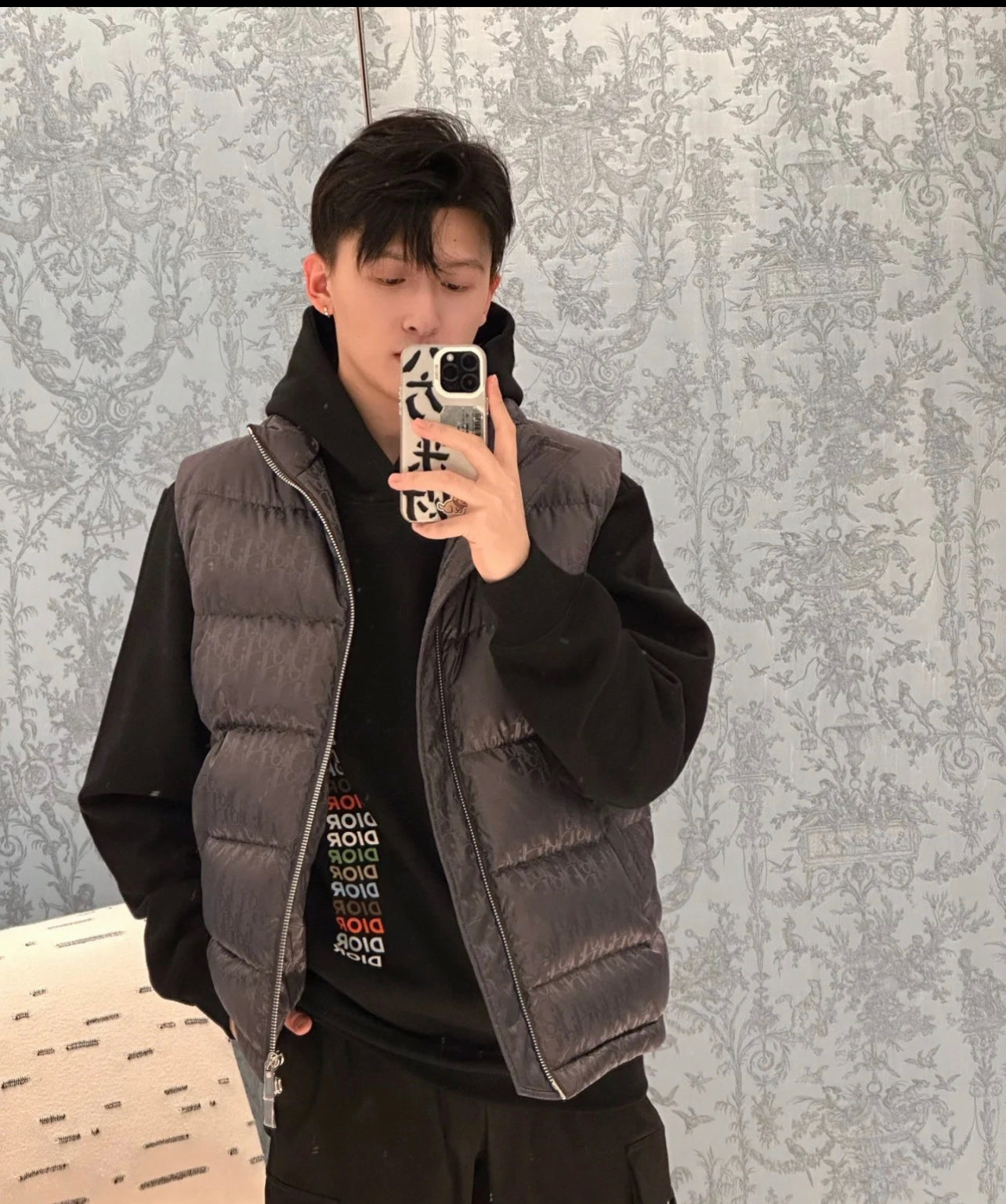 Doudoune sans manche CD grey