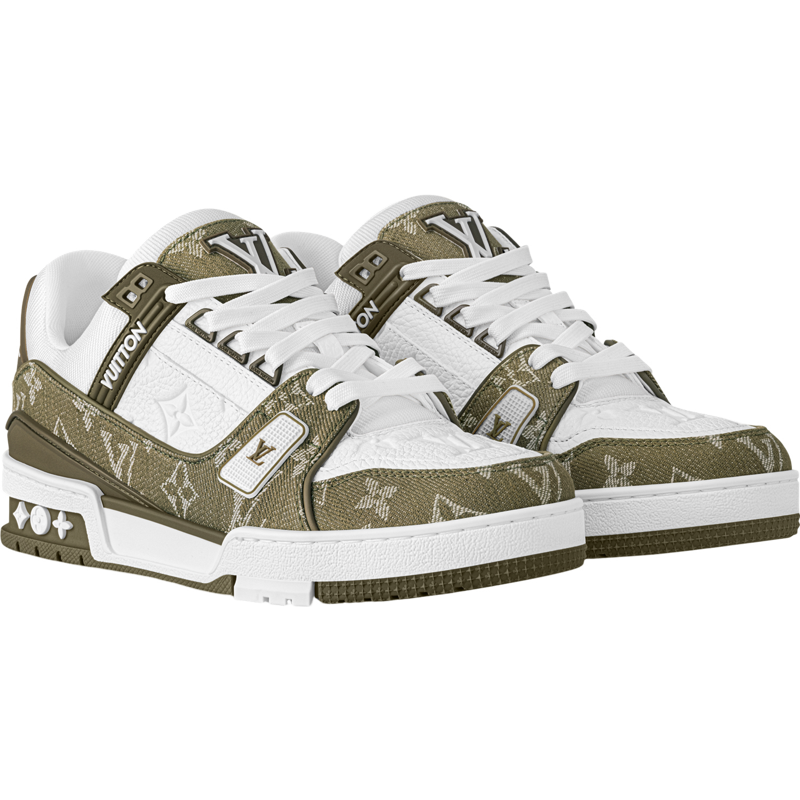 Sneakers Lv trainers kaki 2025