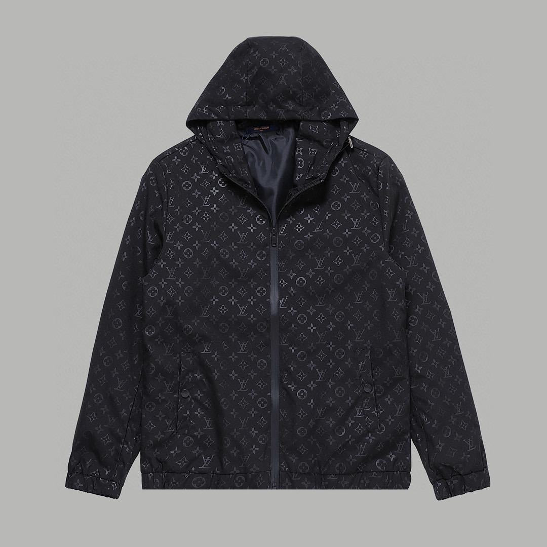 Veste LV monogramme noir