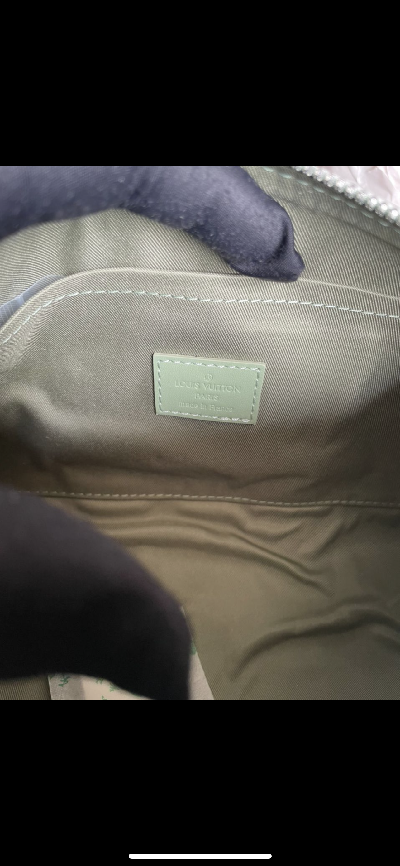 Sac keepall Grey vert 25 10/10