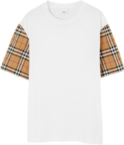 T shirt Brb white brown