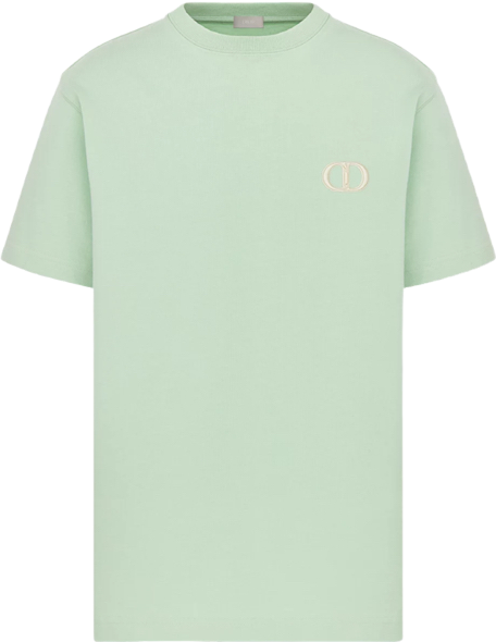 T-shirt CD Icon, coupe relax vert