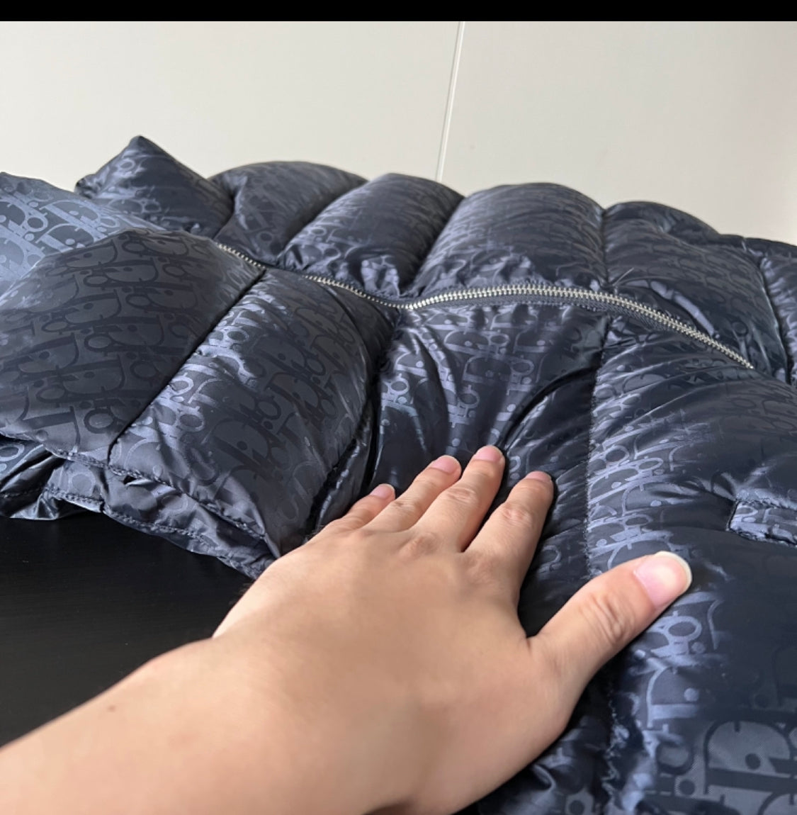 Doudoune sans manche blue navy CD facture