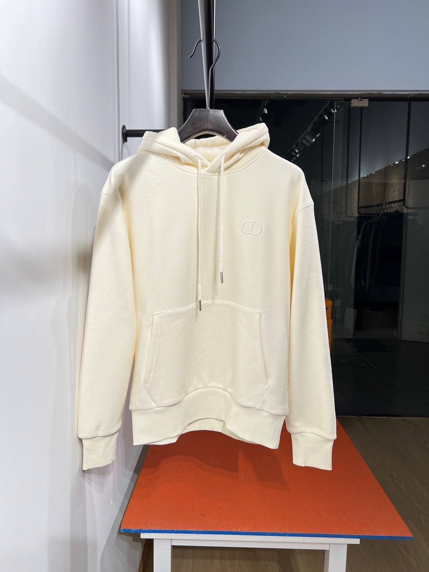 Sweat Dior beige/jaune