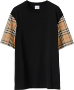 T shirt Brb black brown