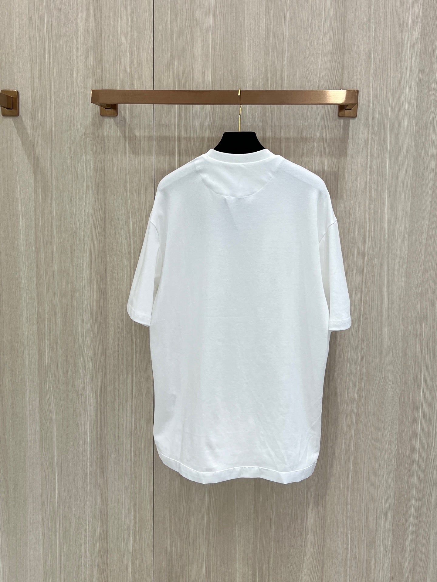 T shirt Prd Black Cotton  and re nylon