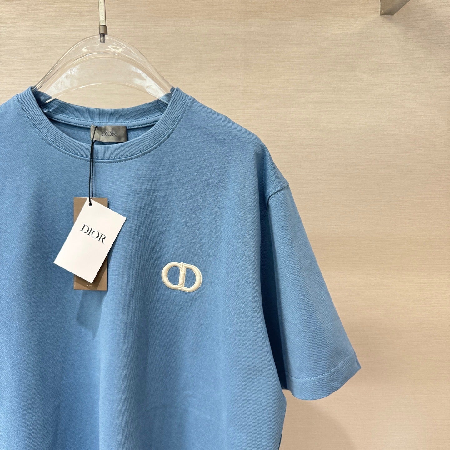 T-shirt CD Icon, coupe relax bleu