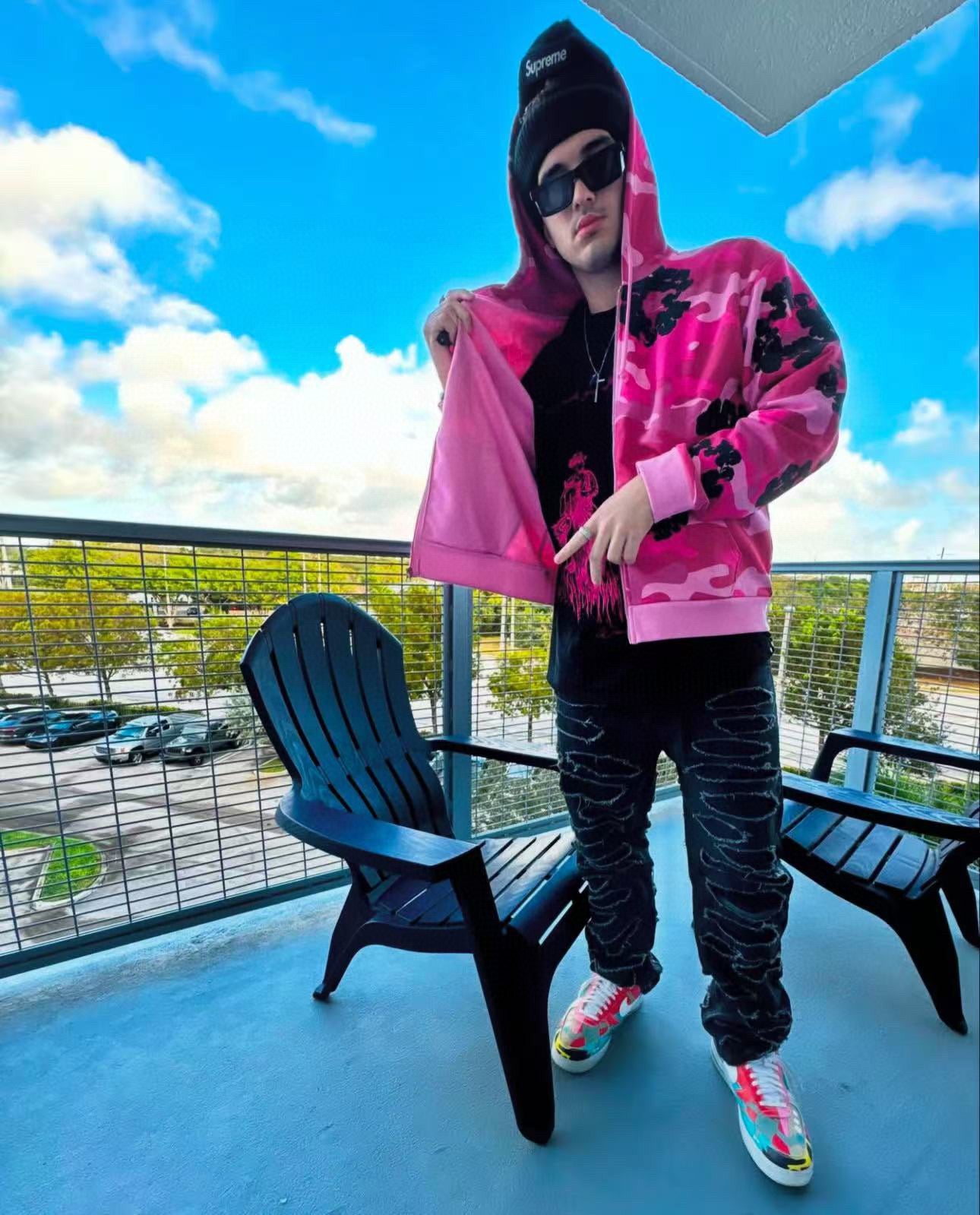 Survêtement Denim Trs pink