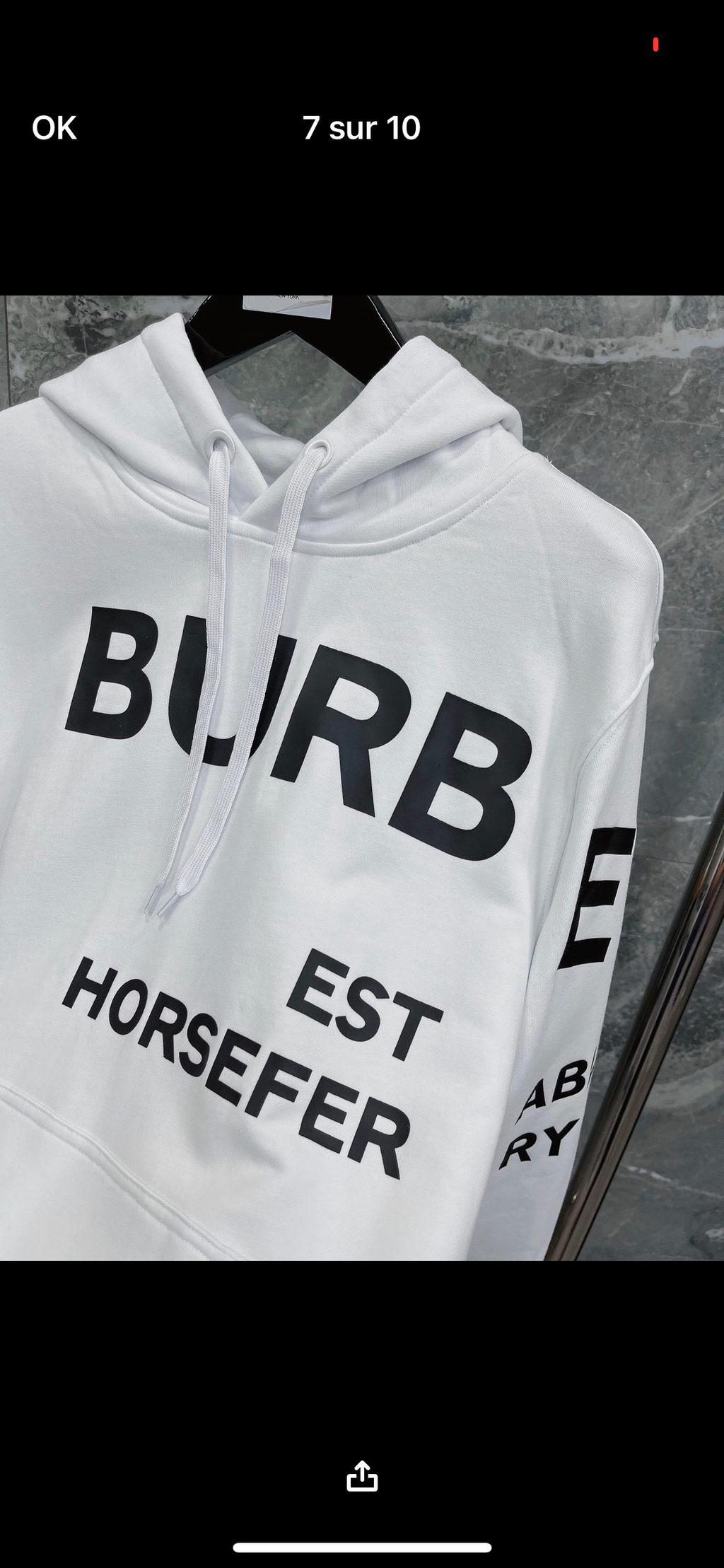 Sweat brb blanc