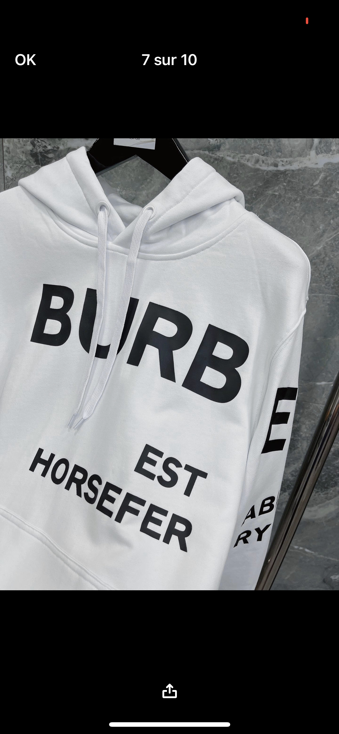 Sweat brb blanc