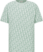 T-shirt cd Oblique, coupe relax vert