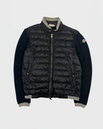 Moncler bi-matière doudoune