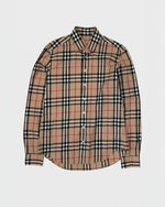 Burberry novacheck chemise