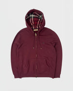 Burberry gilet à capuche