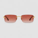 Lunettes de soleil rectangulaires