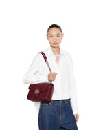 Sac à épaule grand format à motif GG Marmont