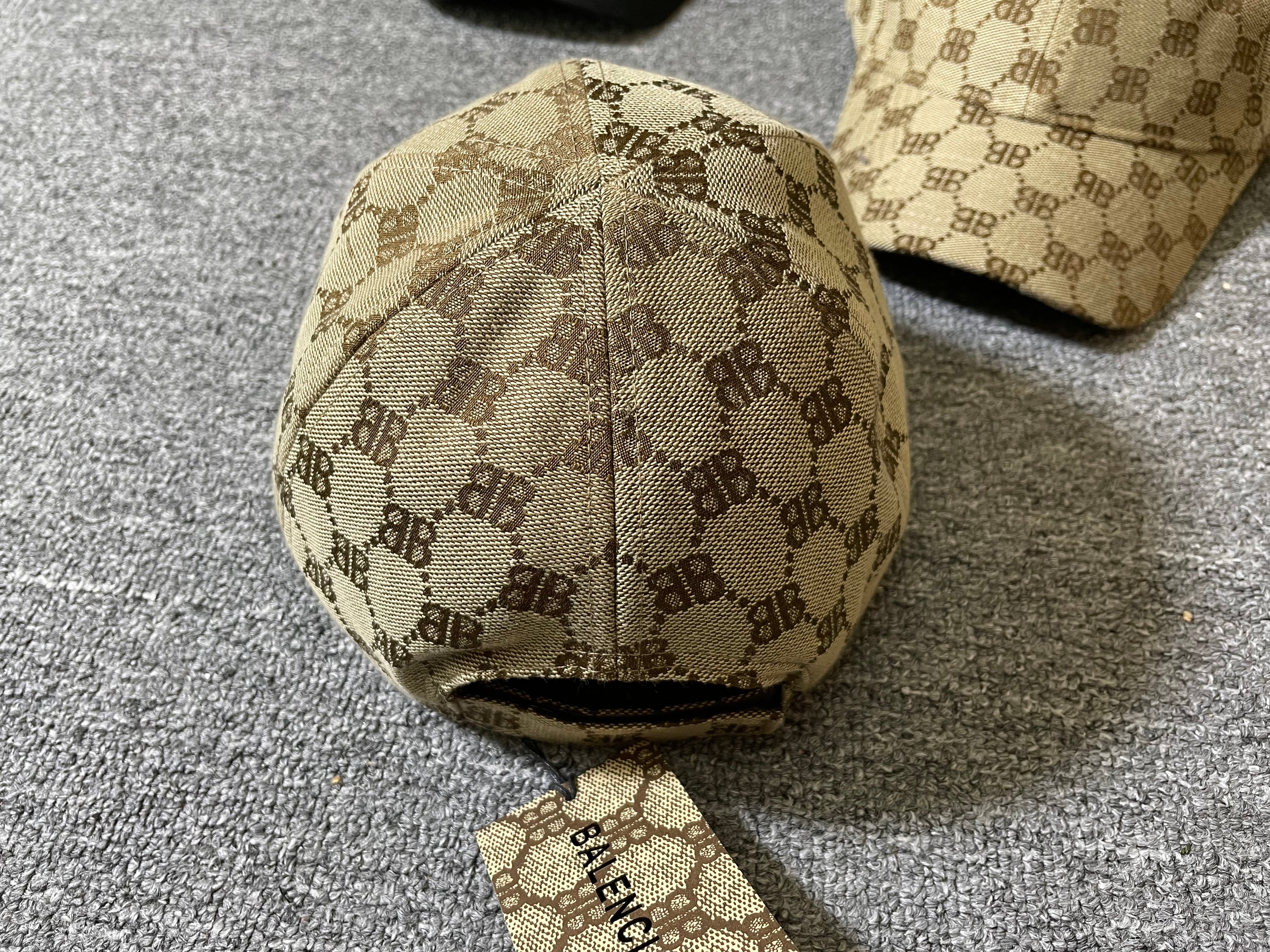 Casquette blncg x Gg marron