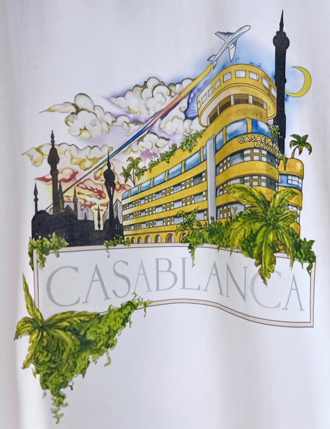 T shirt Casa blanca