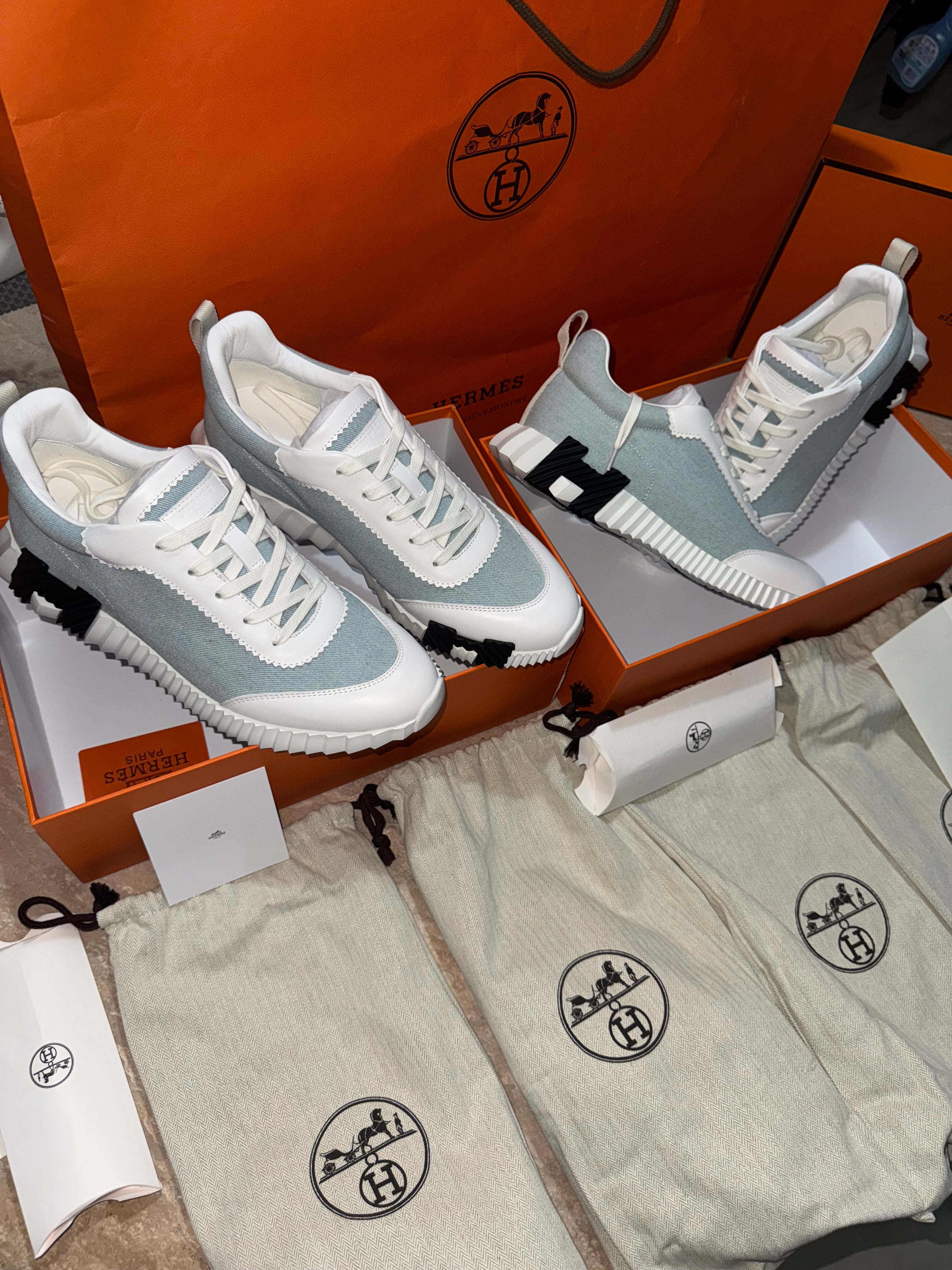 Sneakers Hrms Bouncing packaging complet facture