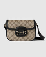 Sac à épaule Gucci Horsebit 1955 Soft petit format