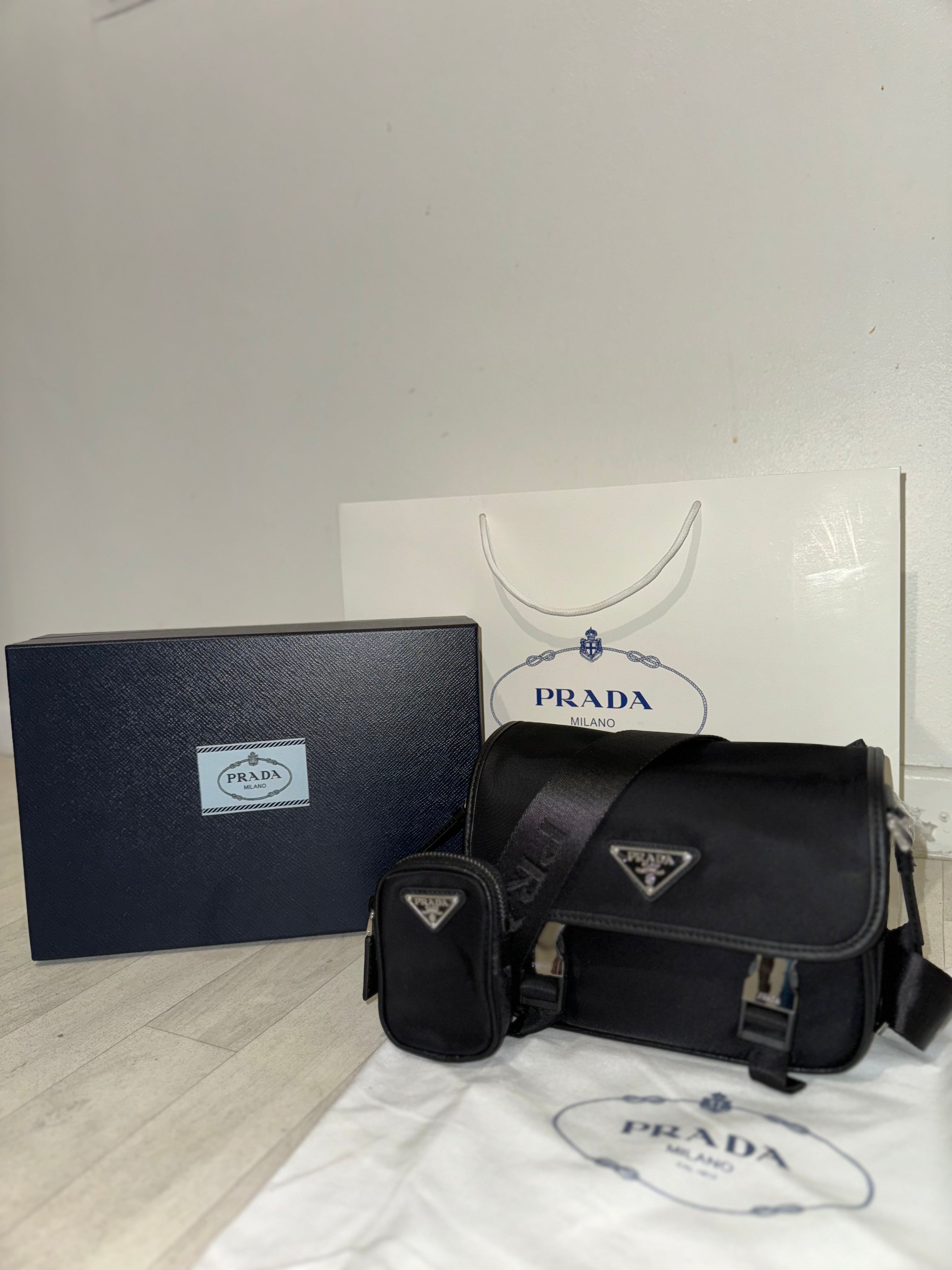 Sacoche prd Noir nylon  facture