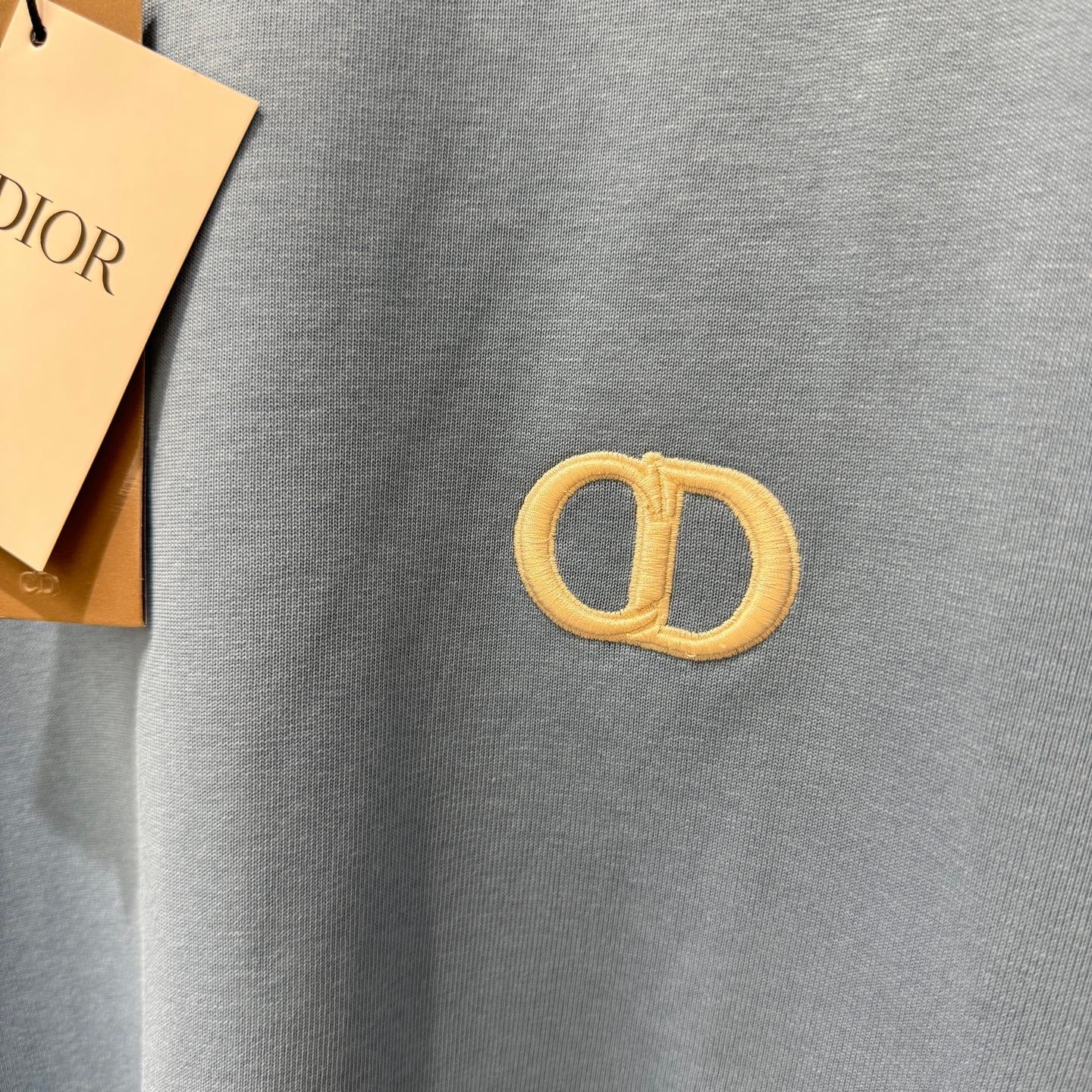 T-shirt CD Icon, coupe relax bleu