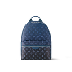 Sac à dos Discovery PM Toile Monogram Bleu et noir