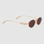 Lunettes de soleil ovales