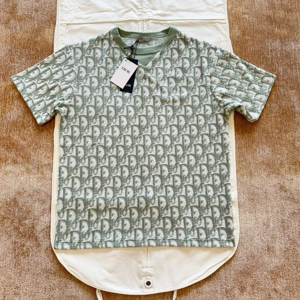 T-shirt cd Oblique, coupe relax vert