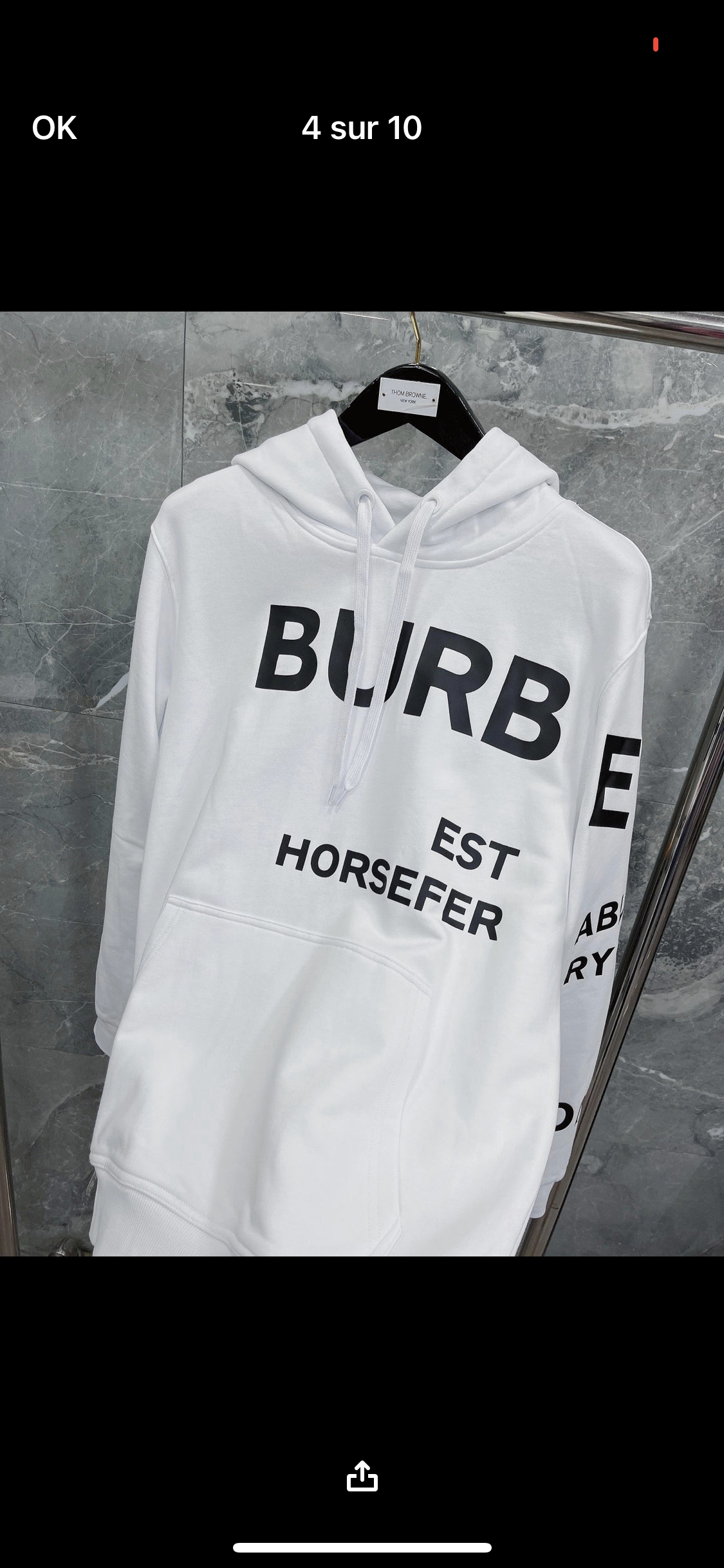 Sweat brb blanc