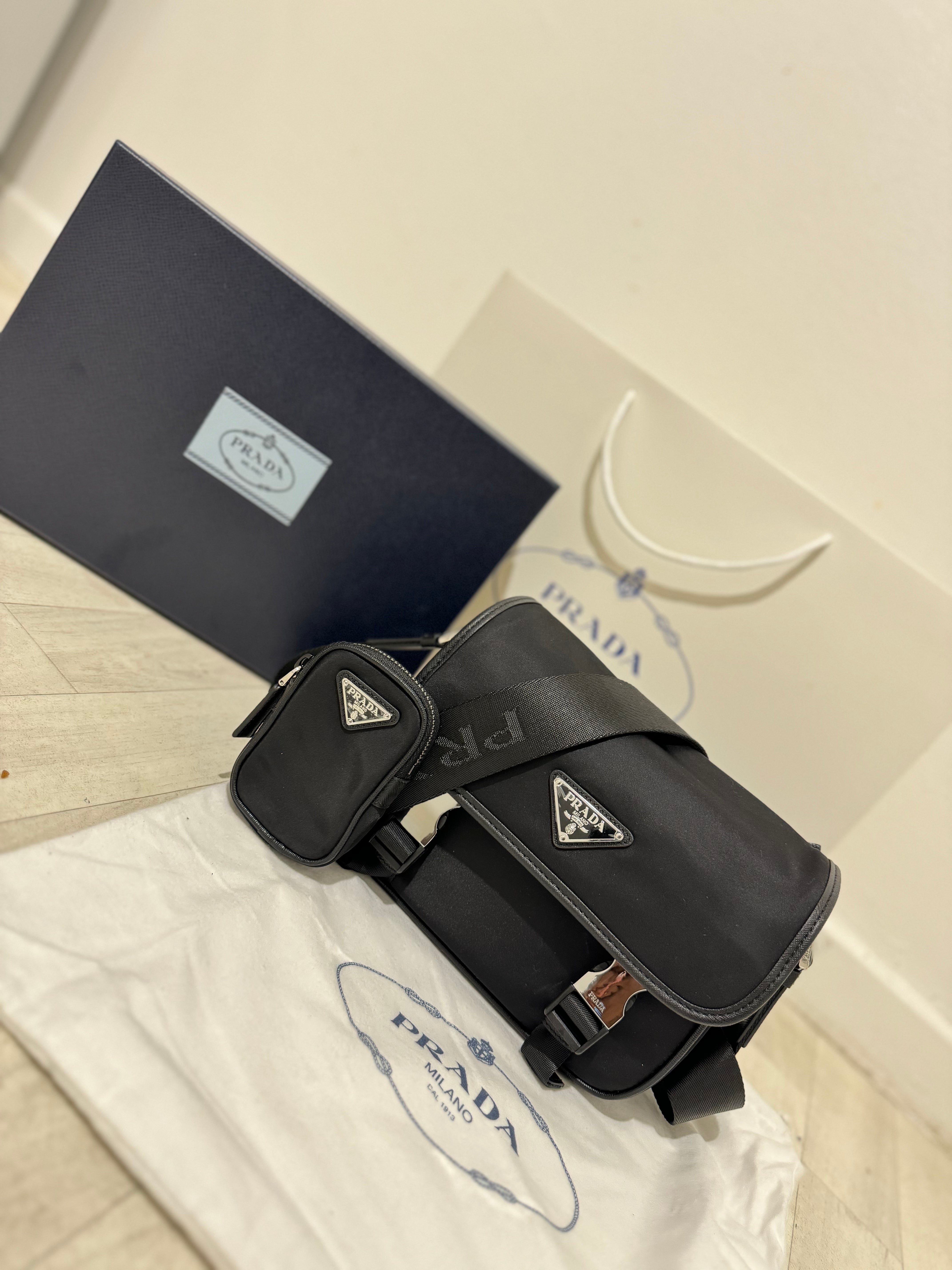 Sacoche prd Noir nylon  facture