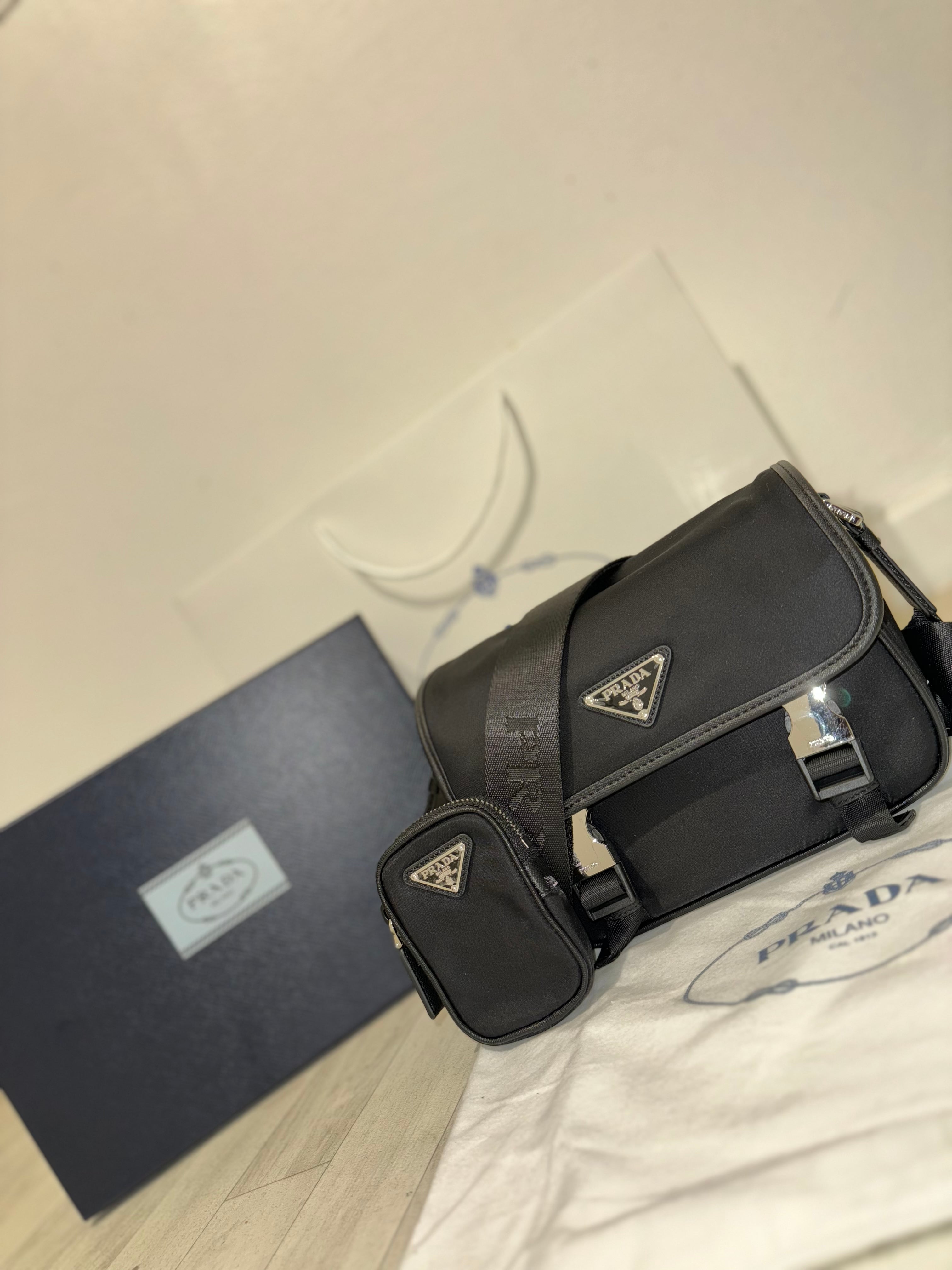 Sacoche prd Noir nylon  facture