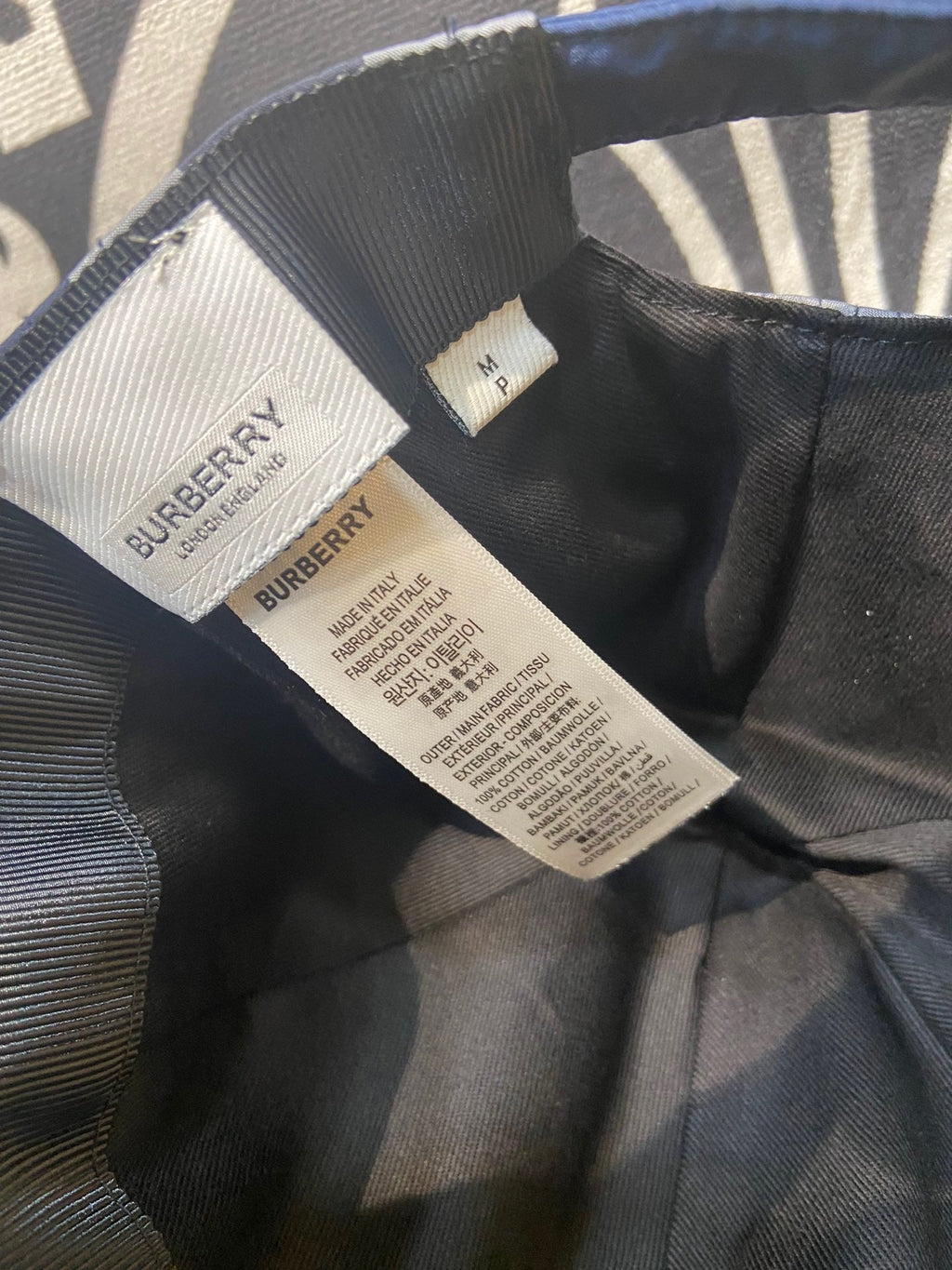 Casquette brb vintage check