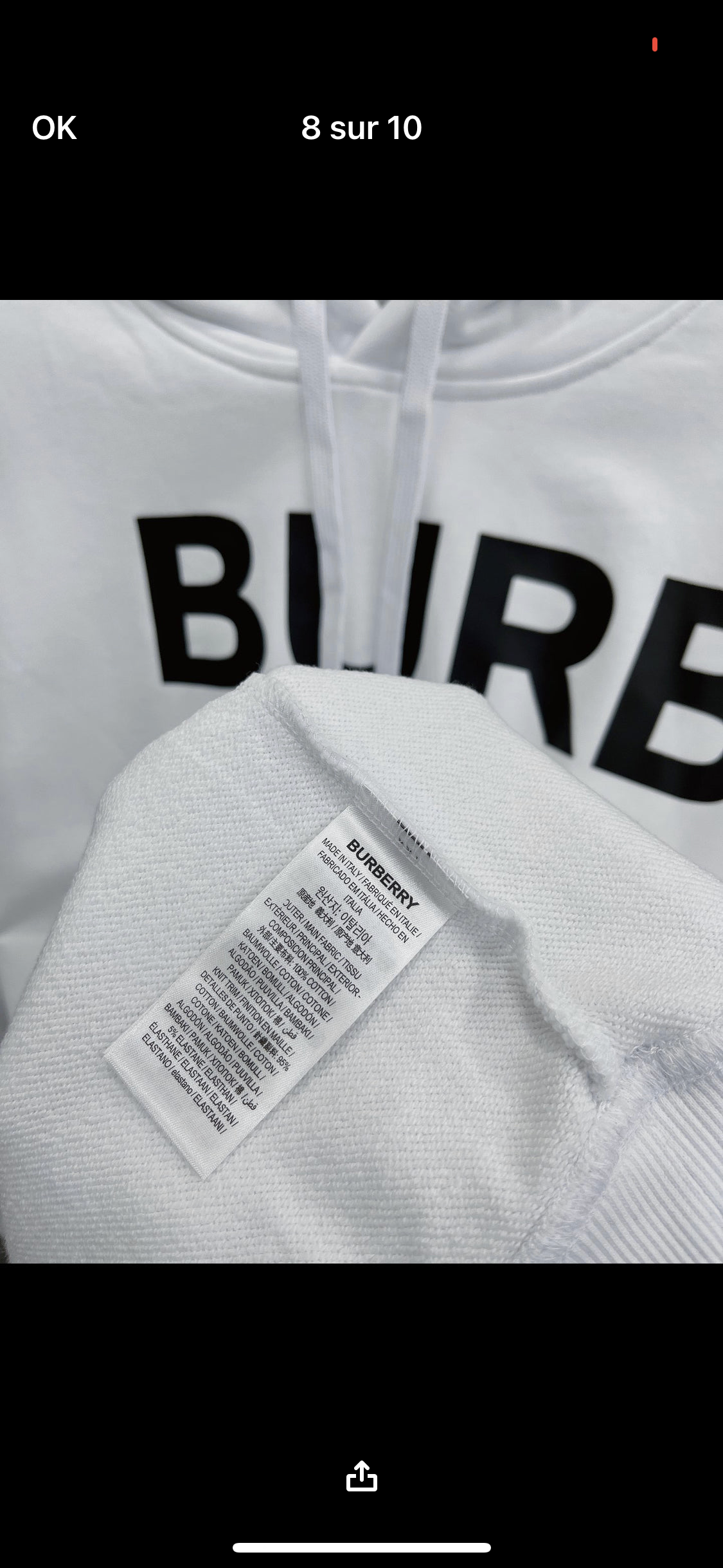 Sweat brb blanc