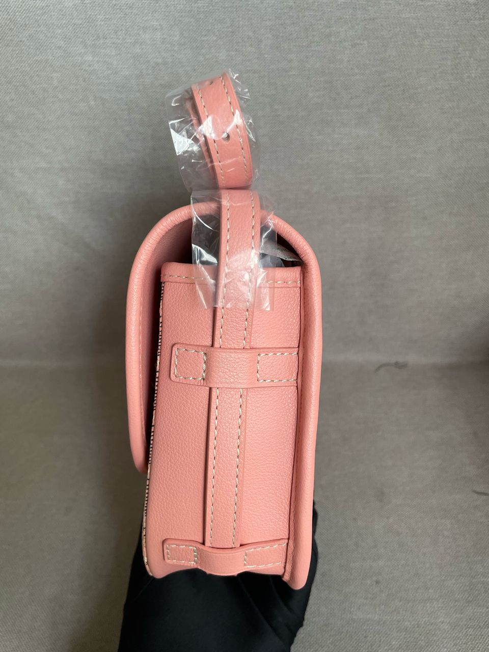 Sac Belvédère  limited édition Rose cuir.