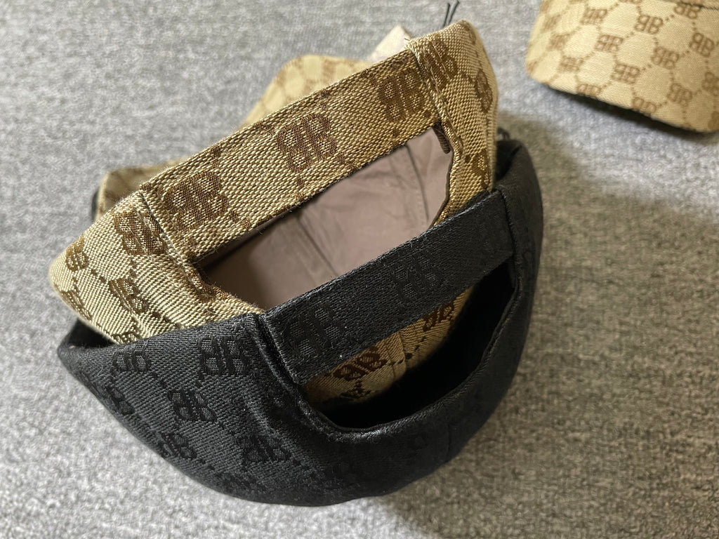 Casquette blncg x Gg marron