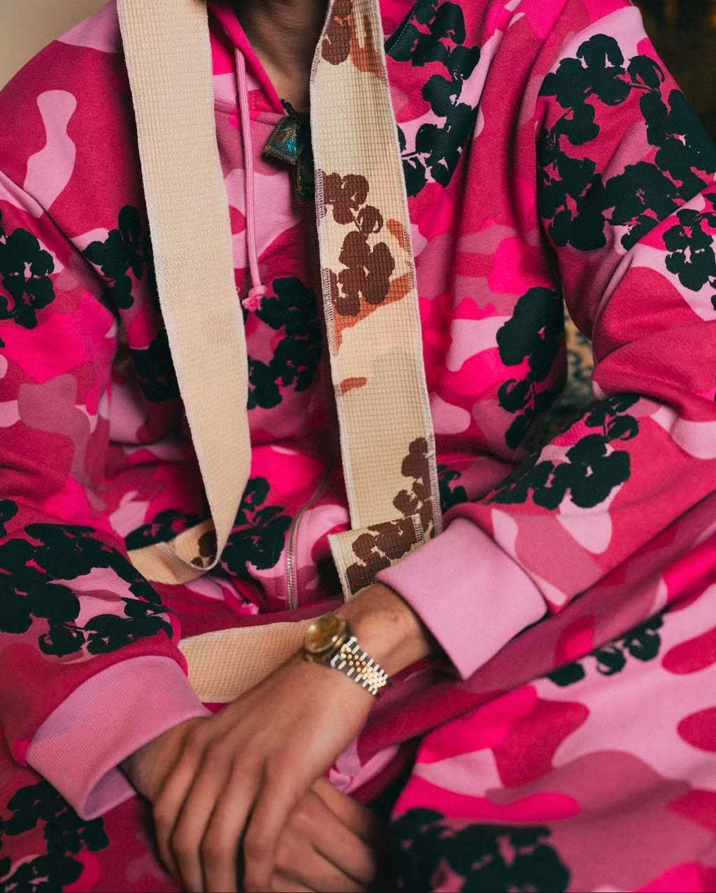 Survêtement Denim Trs pink