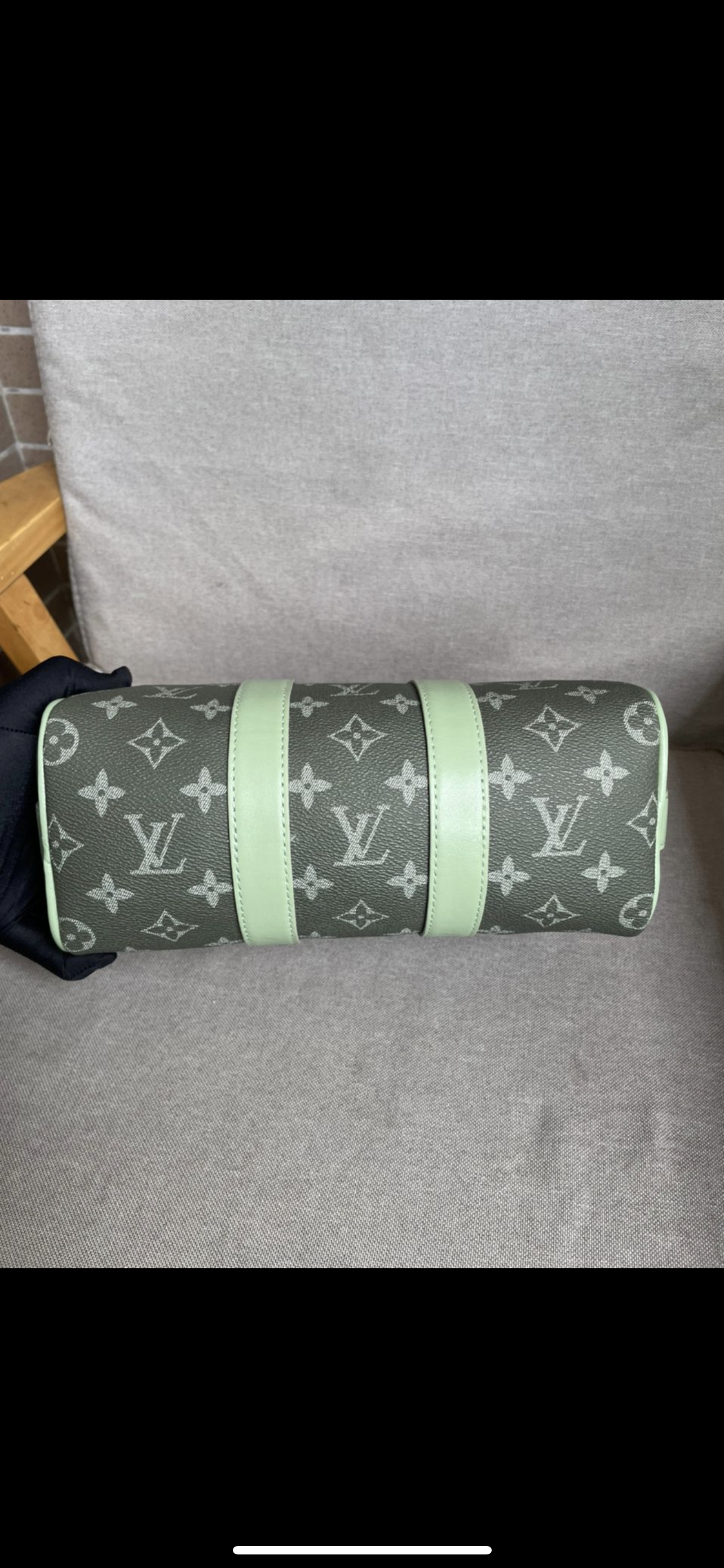 Sac keepall Grey vert 25 10/10