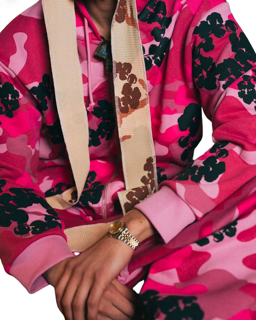 Survêtement Denim Trs pink