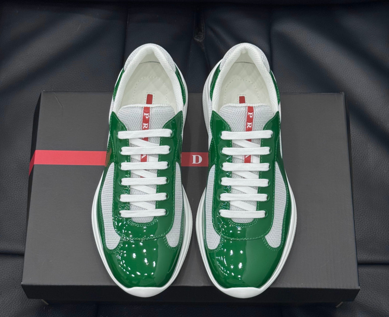 Sneakers Prd America ´ s Cup Gomme & tissu bike green 10/10 V3S