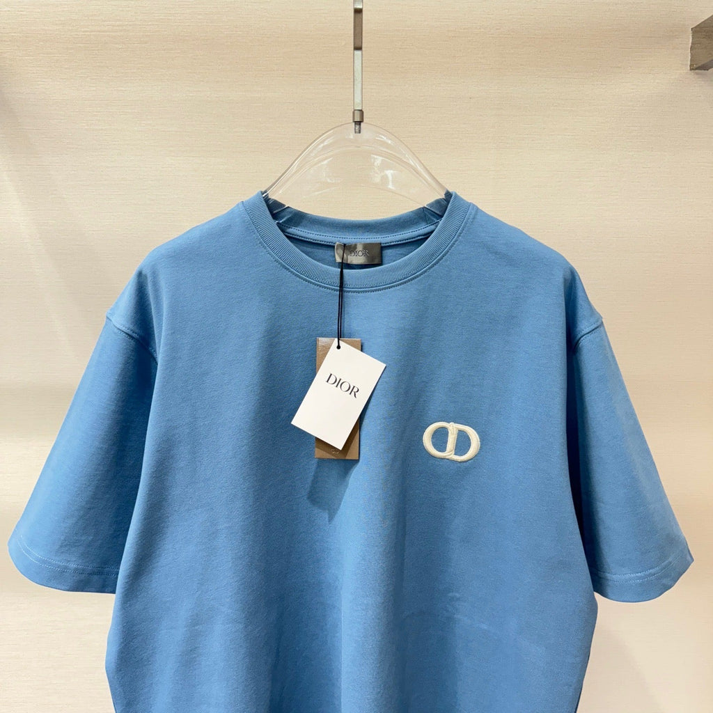 T-shirt CD Icon, coupe relax bleu