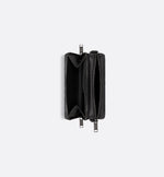 Pochette zippée à bandoulière Noir