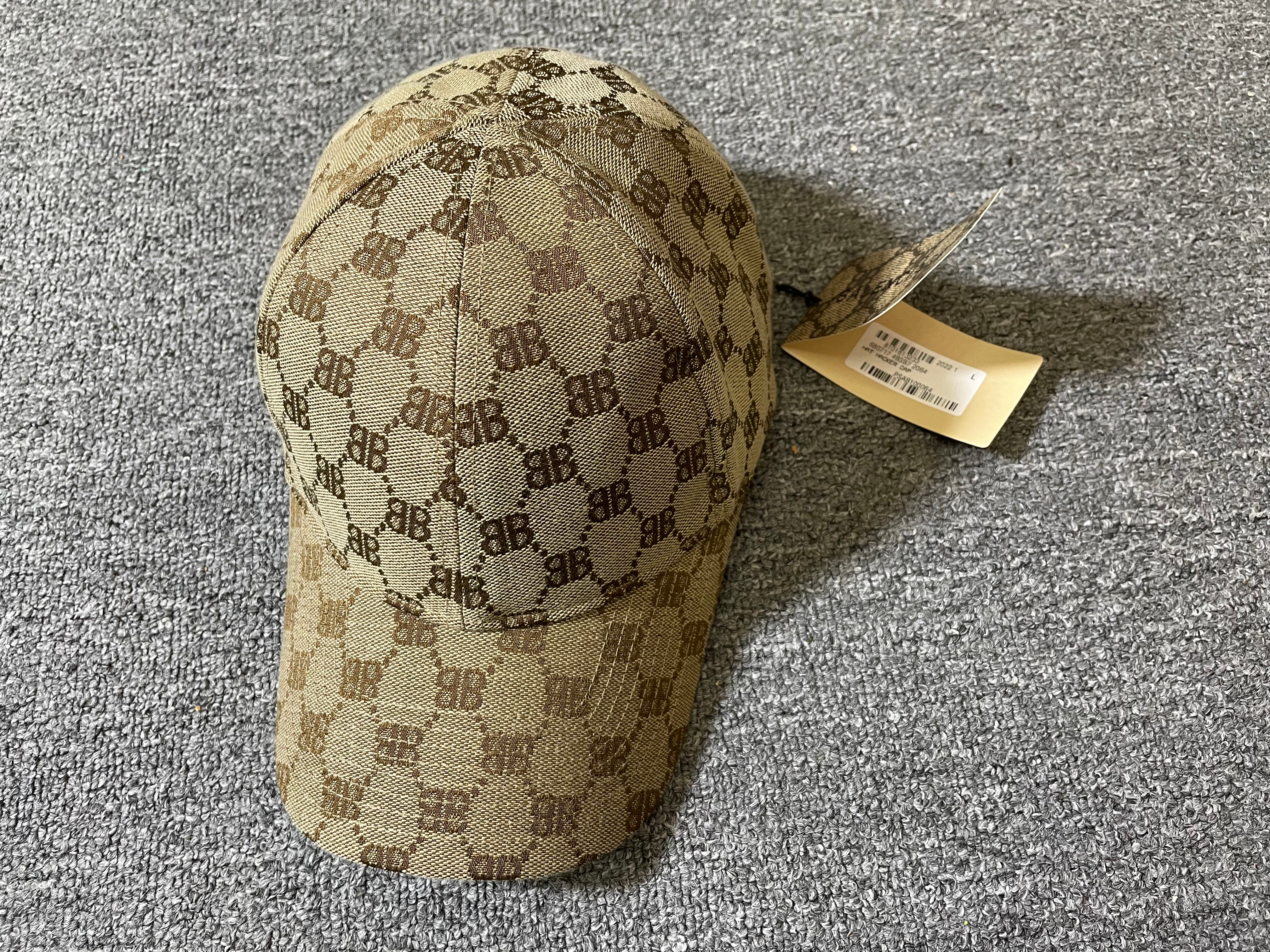 Casquette blncg x Gg marron