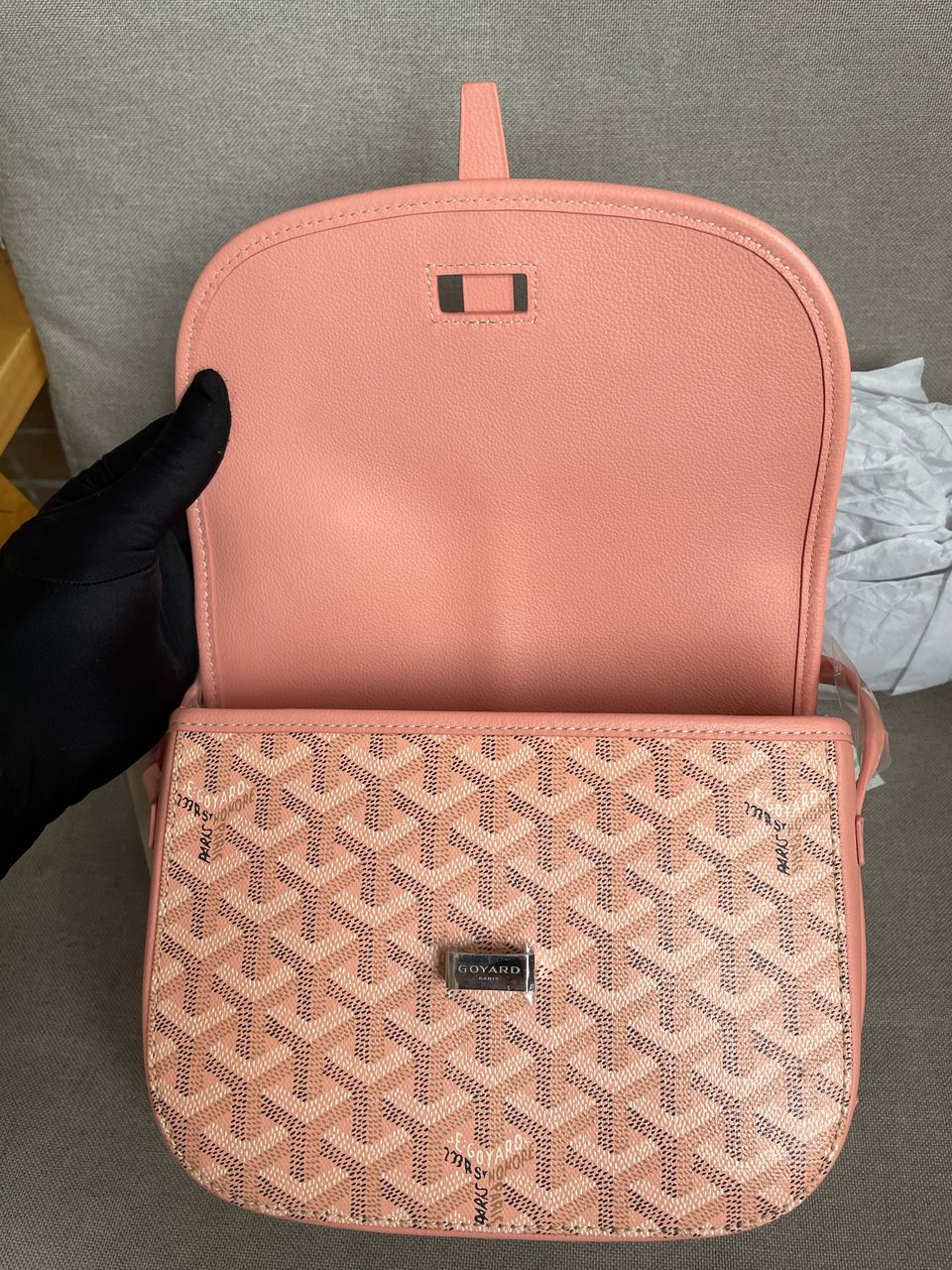 Sac Belvédère  limited édition Rose cuir.
