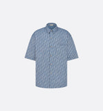 Chemise à manches courtes Dior Oblique