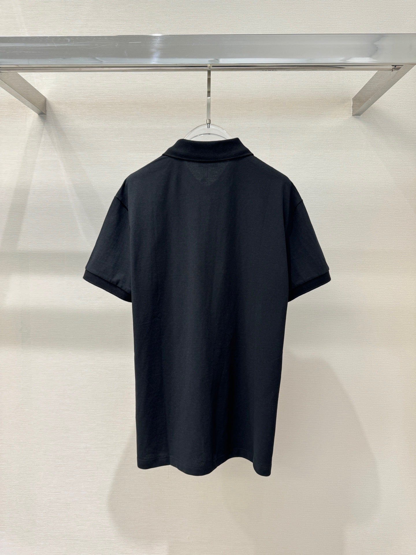 Polo CD Icon, coupe relax Jersey de coton noir