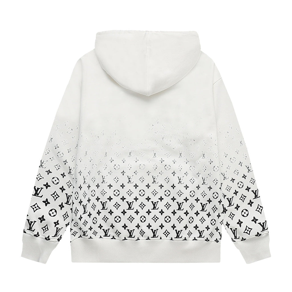 Sweat LV blanc monogramme