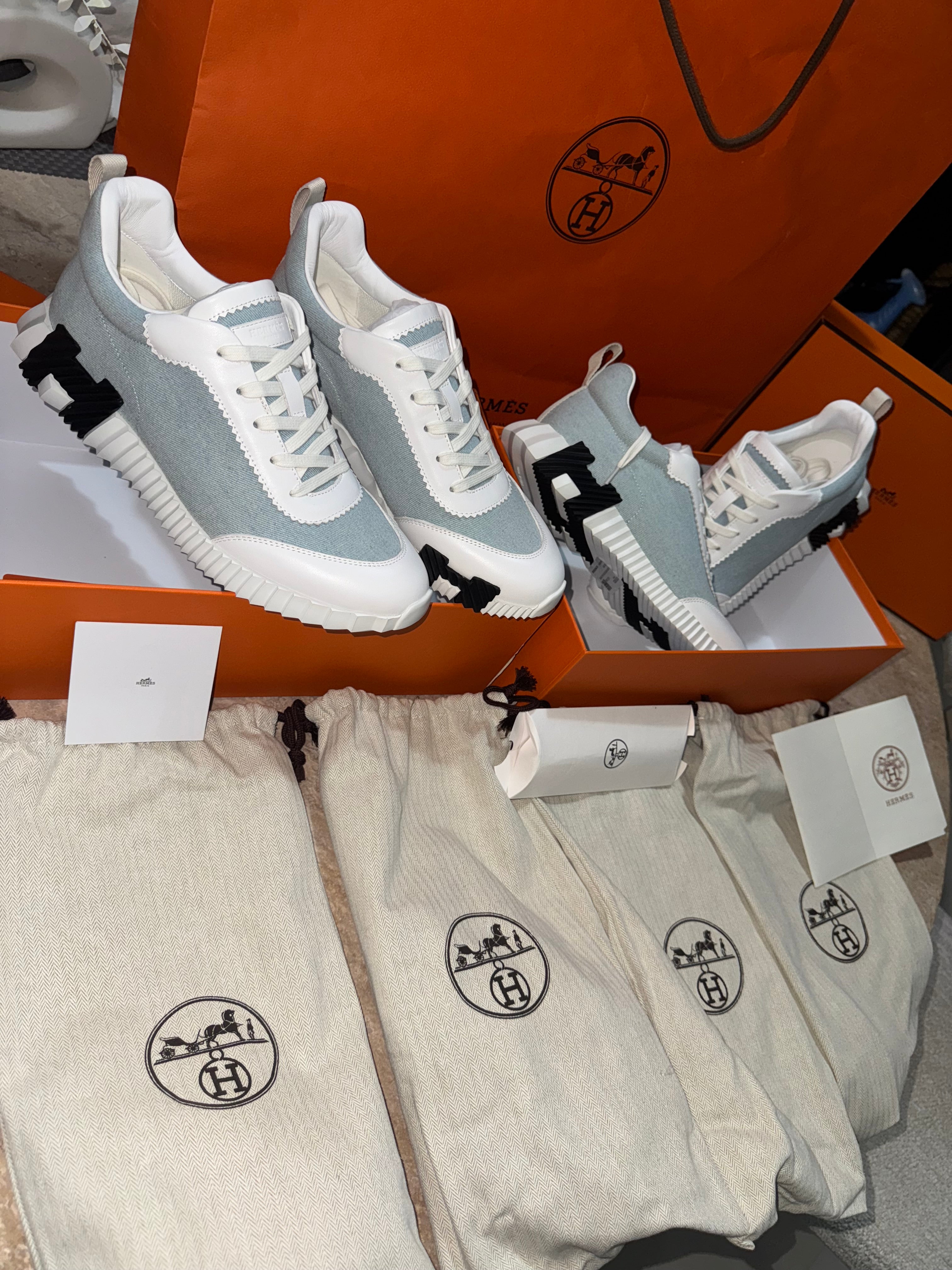 Sneakers Hrms Bouncing packaging complet facture