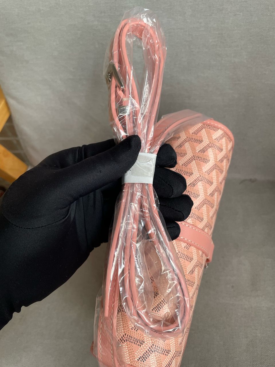 Sac Belvédère  limited édition Rose cuir.